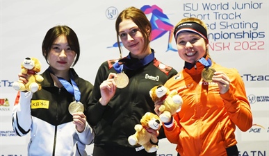 Diede Brons en Zilver op het Wereldkampioenschap Shorttrack